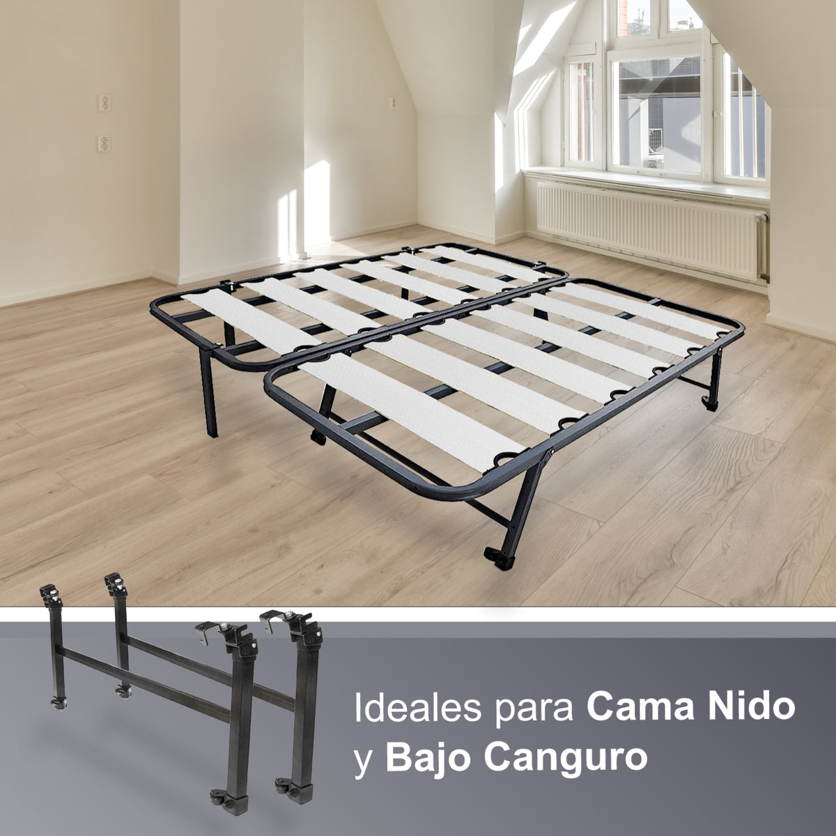 Juego 2 Patas Abatible Nido