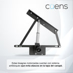 Juego de Bisagras motorizadas con mando