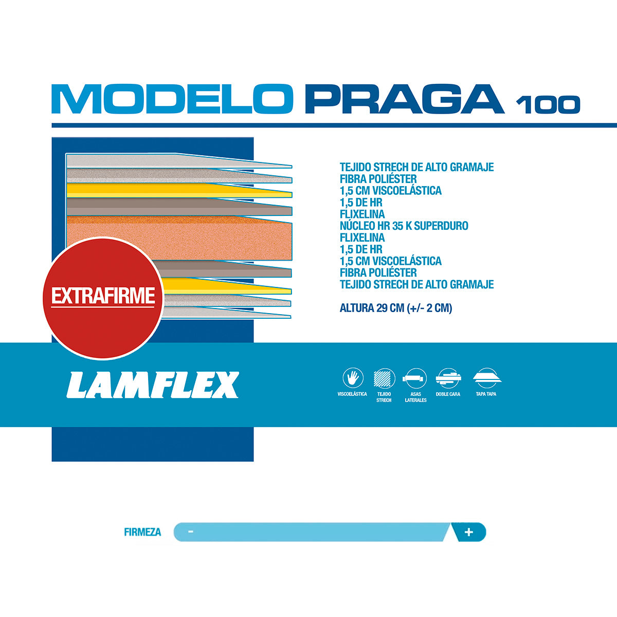 Colchón PRAGA (Serie 100)
