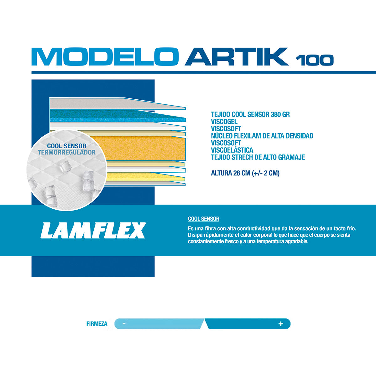 Colchón ARTIK (Serie 100)
