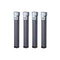 Juego de 4 patas somier 250 x 30 x 30 mm