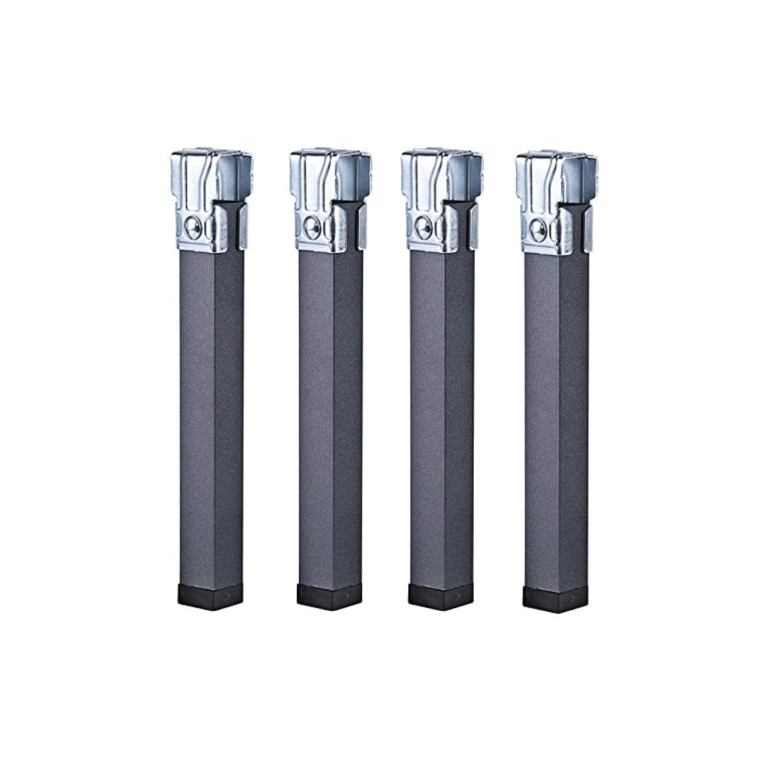 Juego de 4 patas somier 250 x 30 x 30 mm