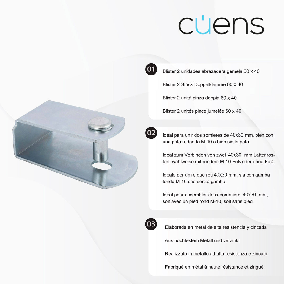 Cuens Descanso - Tienda online colchones, canapés, herrajes, abatibles.